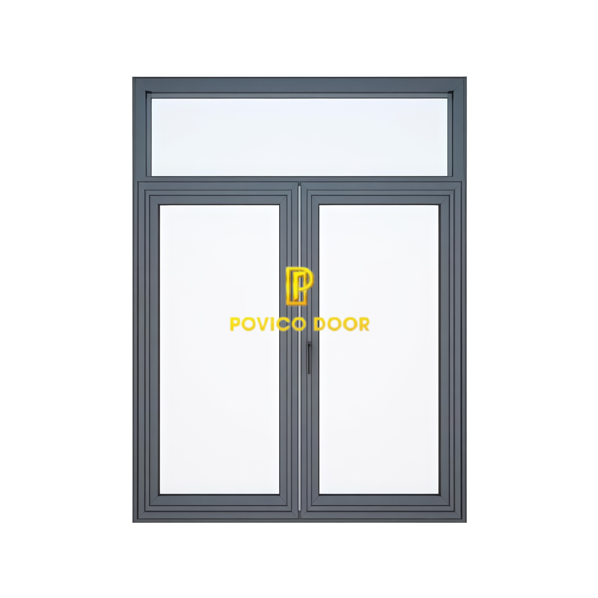 Cửa sổ 2 cánh kính theo yêu cầu PVC-202